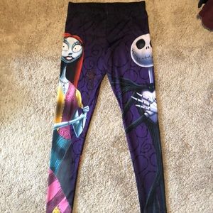 Jack and Sally leggings